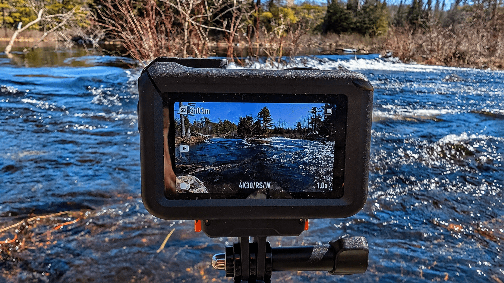 Camera gear used to film The North River